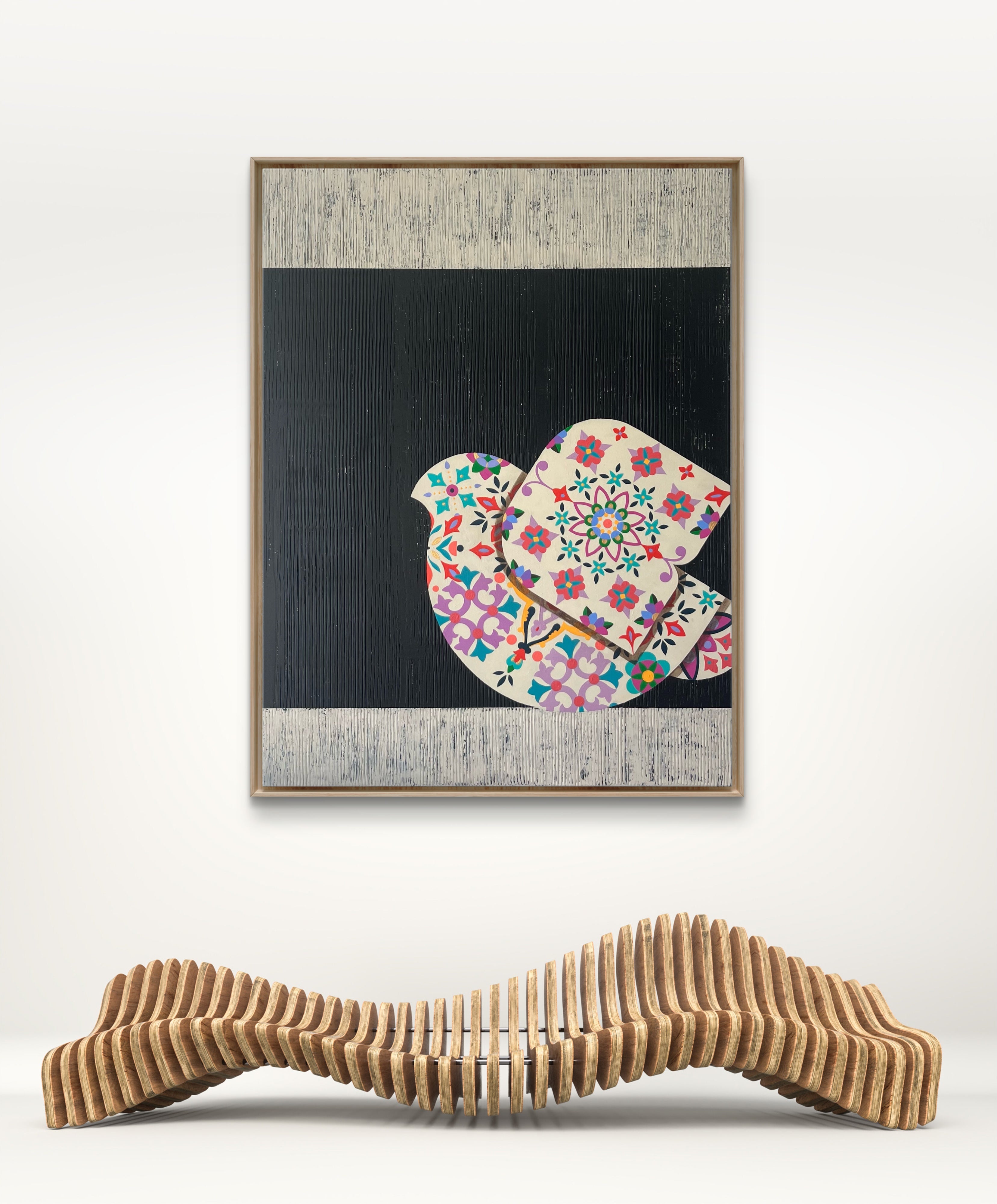 No. 315 | Original acrylic mixed media on canvas – marjanzamanianart